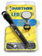 Телескопический фонарь LED с магнитом Partner PA-51