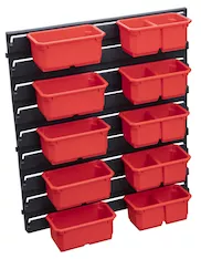 Ящик для инструмента Patrol Set FX Qbrick System 11 elements RED