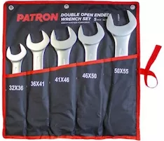 Набор гаечных ключей рожковых PATRON P-5052P