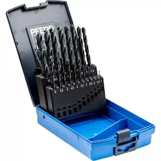Набор сверл Pferd DRILL SET DIN338 HSSG N 1-10 STEEL 19PCS