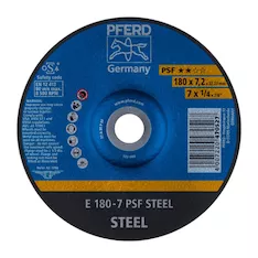 Круг шлифовальный Pferd E 180 - 7 PSF STEEL