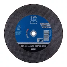 Круг отрезной Pferd 80 T 400-4,0 L SG CHOP HD STEEL/32,0 66324081