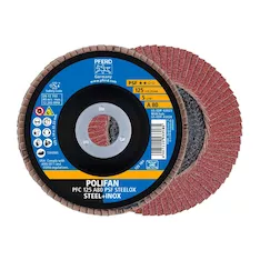 Круг шлифовальный Pferd PFC 125 A 80 PSF STEELOX