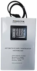 Стабилизатор напряжения PowerPik PPR-2000ВА-1P-R35