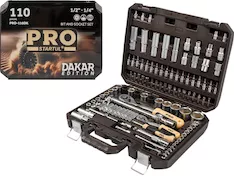Набор головок и бит 110пр. 1/4",1/2" PRO STARTUL DAKAR (PRO-110DK)