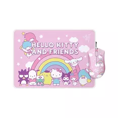 Игровой комплект мышь и коврик Razer DeathAdder Essential &amp; Goliathus, Hello Kitty and Friends Editi