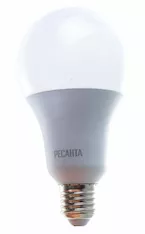 Лампа светодиодная Ресанта LL-R-A80-20W-230-4K-E27