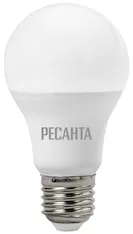 Лампа светодиодная Ресанта LL-R-A65-15W-230-6K-E27 76/1/75