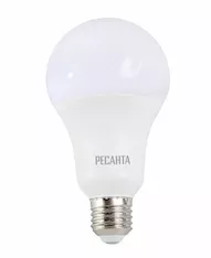 Лампа светодиодная Ресанта LL-R-A80-20W-230-6K-E27 76/1/76