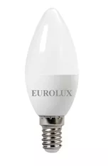 Лампа светодиодная Eurolux LL-E-C37-5W-230-2,7K-E14 76/2/1