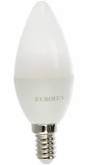 Лампа светодиодная Eurolux LL-E-C37-5W-230-4K-E14