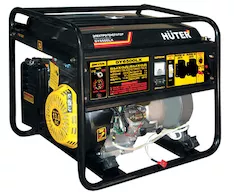 Электрогенератор Huter 6500LX DY (5000Вт, электростартер с пультом)