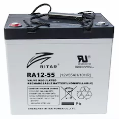 Аккумулятор Ritar 12V 55Ah (RA12-55)