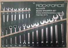 Набор гаечных ключей ROCKFORCE RF-5147R