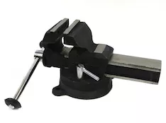 Тиски стальные поворотные с наковальней ROCKFORCE RF-6540305