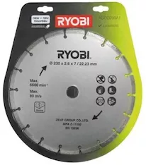 Алмазный диск Ryobi AGDD230A1 5132002581