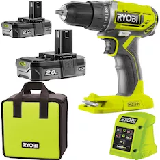 Дрель-шуруповерт Ryobi R18DD2-220S