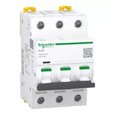 Автоматический выключатель SE A9F75363 Acti9 iC60N 3P 63А D 6 kA