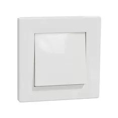 Переключатель одноклавишный SE EPH0400421 Asfora 10AX IP44 сборе быстрозажим. клеммы белый