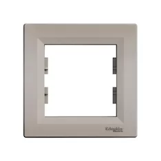 Рамка SE EPH5800169 Asfora 1 постовая бронза