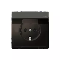 Розетка мех-м MERTEN MTN2310-6034 D-Life 16А с крышкой антрацит