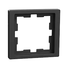 Рамка MERTEN MTN4010-6534 D-Life 1 постовая антрацит