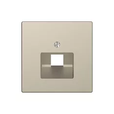 Центральная накладка MERTEN MTN4521-6033 D-Life для розетки 1-ой RJ45 сахара