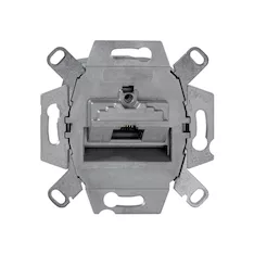 Компьютерная розетка MERTEN MTN4530-0000 RJ45 8 конт. кат.6