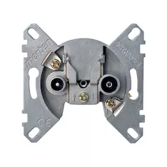 TV/FM мех-м MERTEN MTN466099 D-Life оконечный, 0/4,5DB
