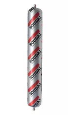 Силикон SOUDAL Silirub 2 нейтральный бесцветный 12*600 мл 104073