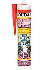 Силикон высокотемпературный SOUDAL Gasket Seal 12*280 мл 104240