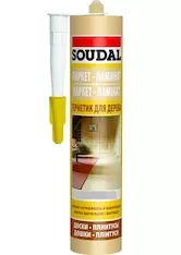Паркетный акриловый герметик под вишню SOUDAL 15*280 мл 111254