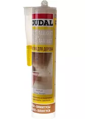 Паркетный акриловый герметик под клён SOUDAL 15*300 мл 111255