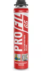 Монтажная пена SOUDAL Profil 65 пистолетная 12*820 мл 130776