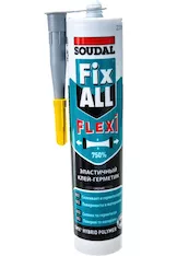 Универсальный клей-герметик SOUDAL Fix ALL Flexi серый 12*290 мл 134902
