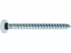 Шуруп 8х60 мм шестигр. головка, цинк, DIN 571 (100 шт в карт. уп.) STARFIX