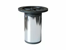 Опора мебельная круглая d50 100-120 мм, хром STARFIX