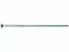 Шуруп 10х180 мм шестигр. головка, цинк, DIN 571 STARFIX