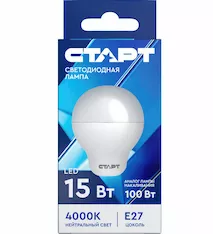 Лампа светодиодная СТАРТ 4670012296157