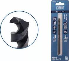 Сверло по металлу ц/х 5.5х57х93 мм HSS-Co Black EXPERT STARTUL