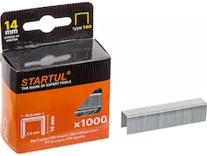 Скобы  14мм тип 140 (1000шт) STARTUL MASTER (ST4554-14)