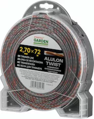Леска ф 2.7 мм х 72 м витой квадрат сеч. ALULON TWIST STARTUL GARDEN