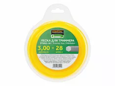 Леска ф 3.0 мм х 28 м шестигр. сеч. STARTUL GARDEN