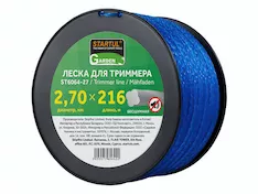 Леска ф 2.7 мм х 216 м бесшумная STARTUL GARDEN