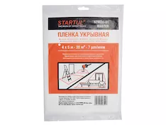 Пленка укрывная 4x5 м, 7 мкм STARTUL MASTER (ST9035-01)