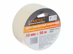 Скотч упаковочный прозрачный 48ммх50м STARTUL PROFI (ST9042-1-48-50)
