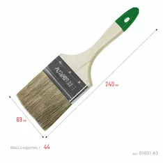 Плоская кисть STAYER LASUR 01031-63