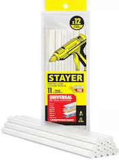 Универсальные клеевые стержни STAYER Universal Professional 06821-12