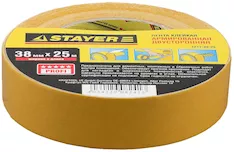 Двухсторонняя клейкая лента STAYER 1217-38-25
