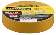 Двухсторонняя клейкая лента STAYER 1221-38-25